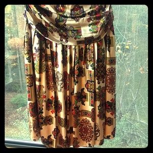 gorgeous Nicole Miller collection silk dress